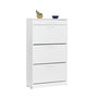 Hanah Home Zapatero Shc-431-Dd-1 Blanco y Diamante